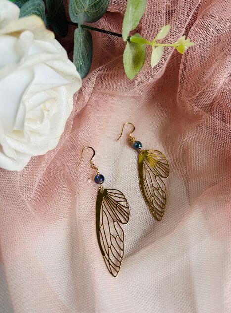 Boucles d'oreilles Les Fées Papillons